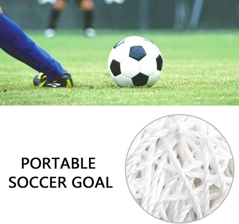 BORDSTRACT Soccer Goal Net, Football Replacement Net Full Size Polyethylene Training Nets Soccer Net for 10x7ft 18x7ft 24x8ft Soccer Goals - Image 3
